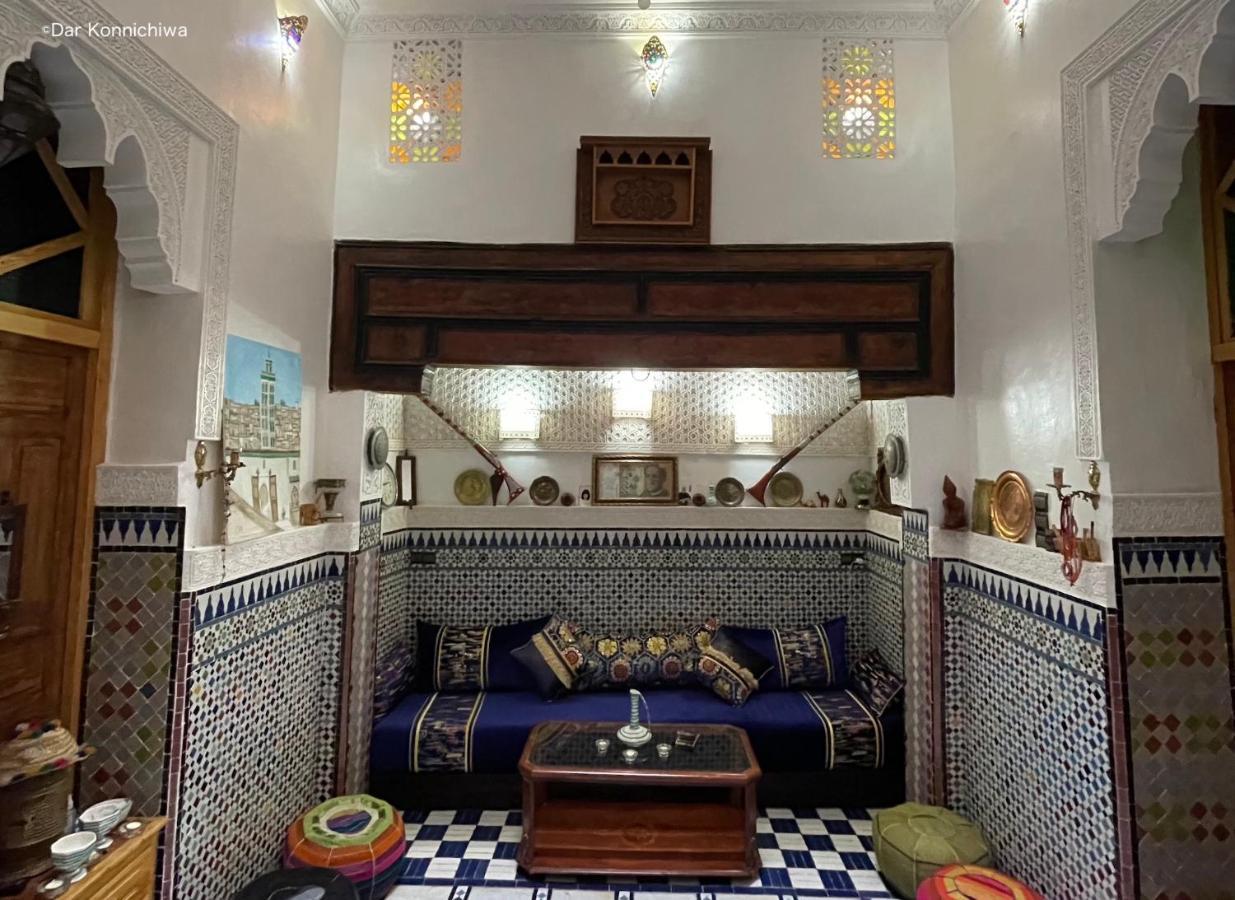 Riad Dar Konnichiwa Fès Eksteriør bilde
