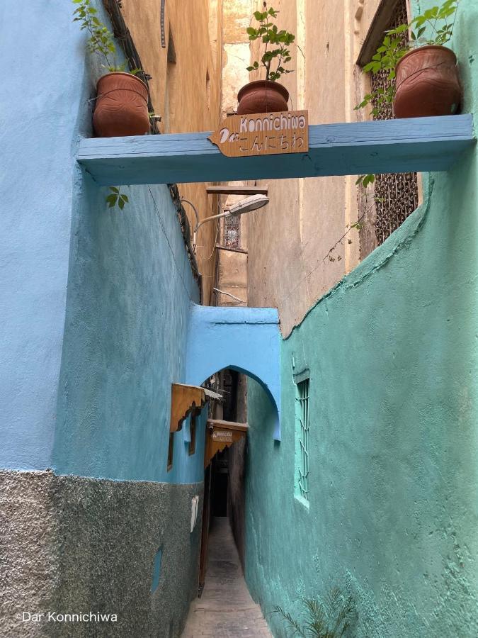 Riad Dar Konnichiwa Fès Eksteriør bilde